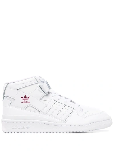 Adidas Originals Forum Mid 板鞋 In Ftwwht