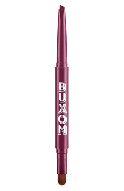 Buxom Power Line Plumping Lip Liner In Powerful Plum