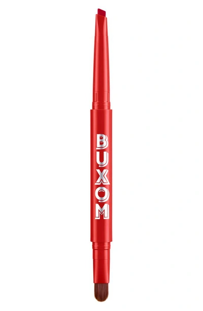 Buxom Power Line Plumping Lip Liner In Real Red