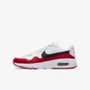 Nike Kids' Big Boys Air Max Sc Casual Sneakers From Finish Line In White/black/university Red