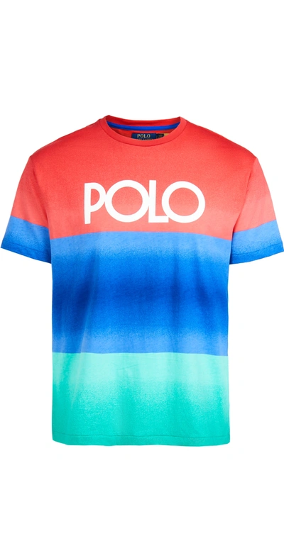 Polo Ralph Lauren Men's Classic-fit Logo Ombre T-shirt In Assorted