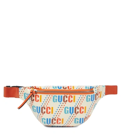Gucci Boys Multi/vib Kids Logo-print Adjustable-strap Coated Canvas Belt Bag 1 Size In Multicoloured