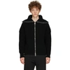 Alexander Mcqueen Mens Black Oversized-collar Wool And Cashmere-blend Jacket L