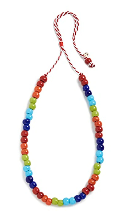 Maison Irem Havana Necklace In Mix Colors