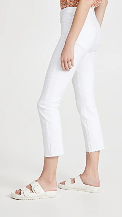 Paige Cindy Crop Jeans In Crisp White