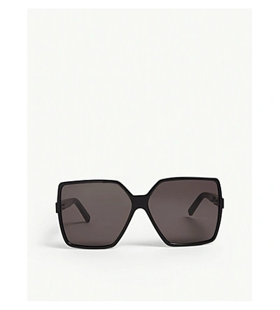 Saint Laurent Betty Sunglasses In Black