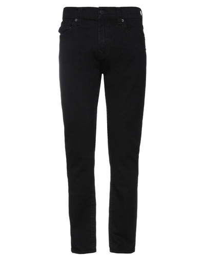 True Religion Men's Rocco No Flap Super T Skinny Jeans In Black