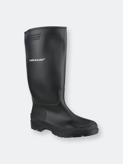 Dunlop 380pp Pricemaster Unisex Wellington Boots In Black