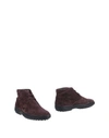 Tod's Ankle Boots In Deep Purple