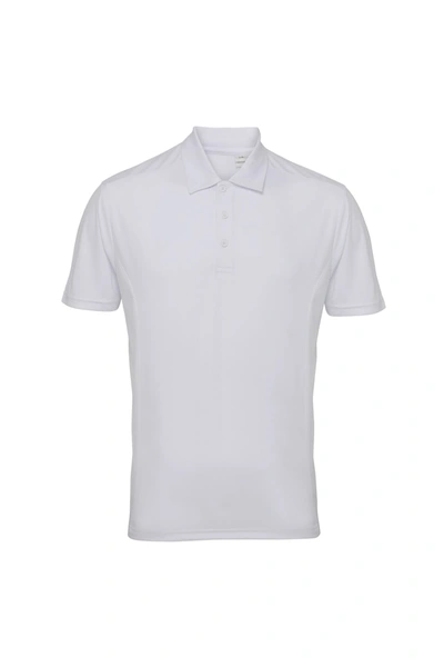 Tridri Tri Dri Mens Panelled Short Sleeve Polo Shirt (white)