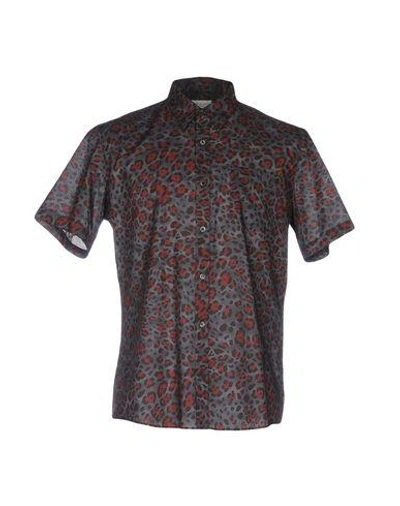 Dries Van Noten Patterned Shirt In Lead