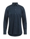 Paolo Pecora Shirts In Navy Blue