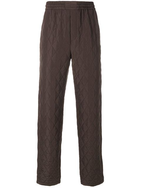 Msgm Quilted Trousers | ModeSens
