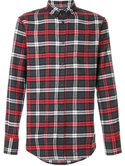 Dsquared2 Classic Checked Shirt In Black