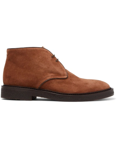 Mr P. Ankle Boots In Brown