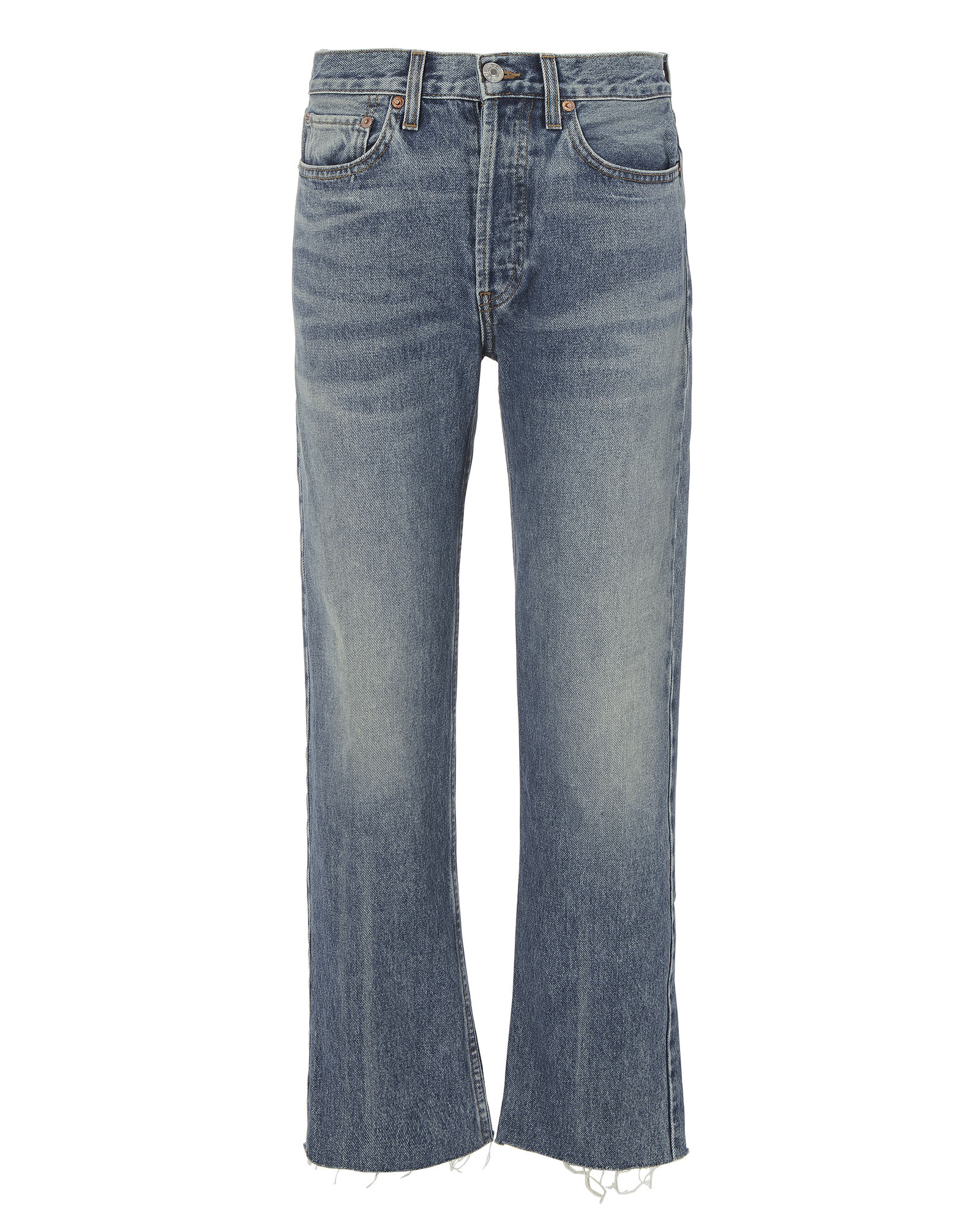 Re/done Highrise Stove Pipe Jeans ModeSens