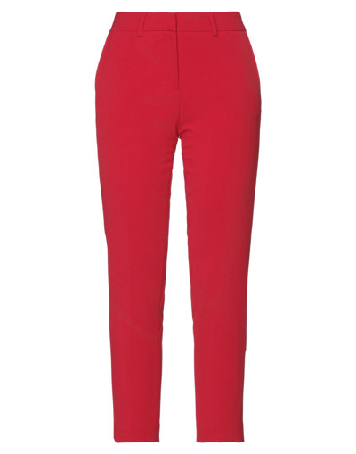 Space Simona Corsellini Pants In Red