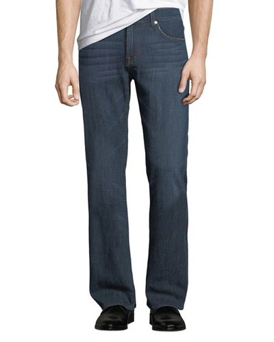 7 For All Mankind Brett A-pocket Bootcut Fit Jeans In New York Dark