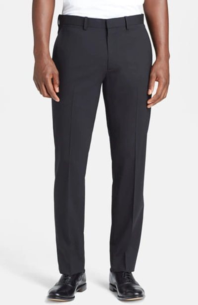 Theory 'marlo New Tailor' Slim Fit Pants In Black