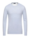 Ballantyne Sweaters In Sky Blue