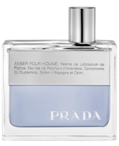 Prada Men's Amber Pour Homme Eau De Toilette Spray, 1.7 oz