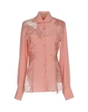 Ermanno Scervino Lace Shirts & Blouses In Pink