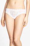 Natori Feathers Hipster Briefs In Baby Blue/white