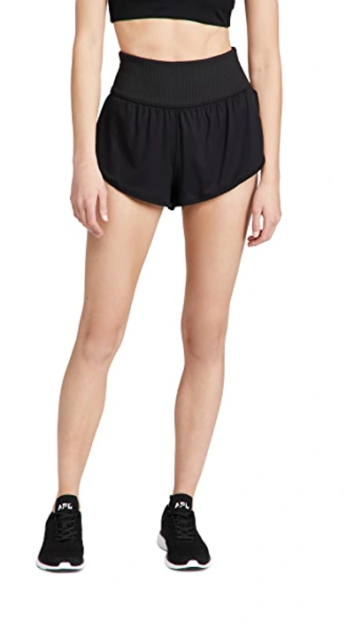 Fp Movement By Free People Game Time Active Shorts In Black