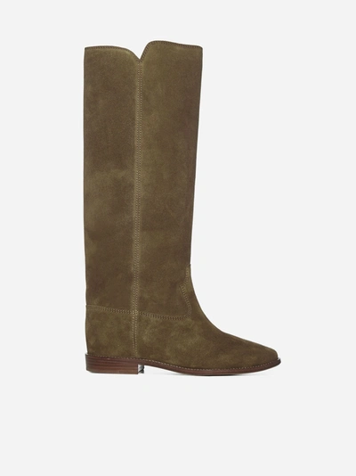 Isabel Marant Cleave Suede Boots | ModeSens