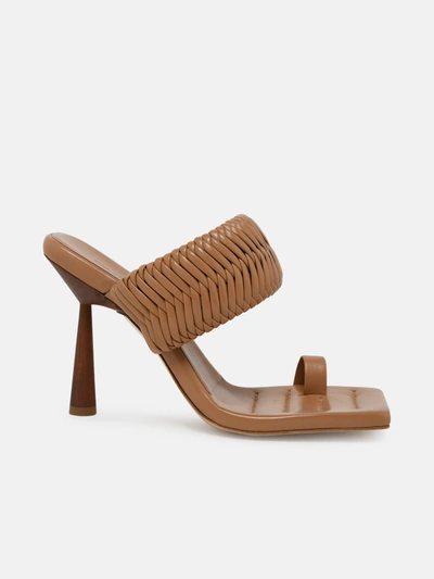 Gia X Rhw Sandals In Leather Color Leather In Brown