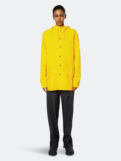 Rains Jacket In Yellow