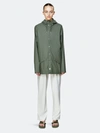 Rains Jacket In Green