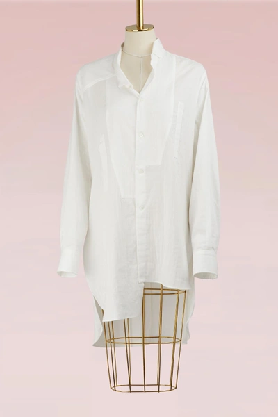 Loewe Asymmetric Shirt In White