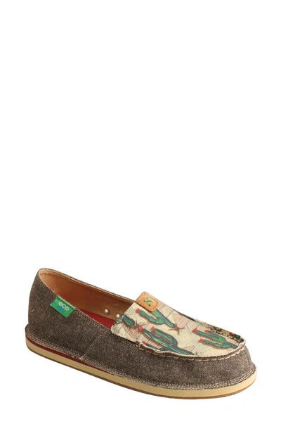 Twisted X Loafer In Dust And Cactus