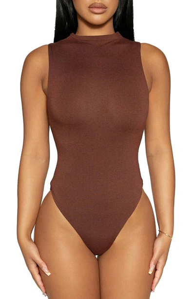 Naked Wardrobe Jersey Sleeveless Bodysuit
