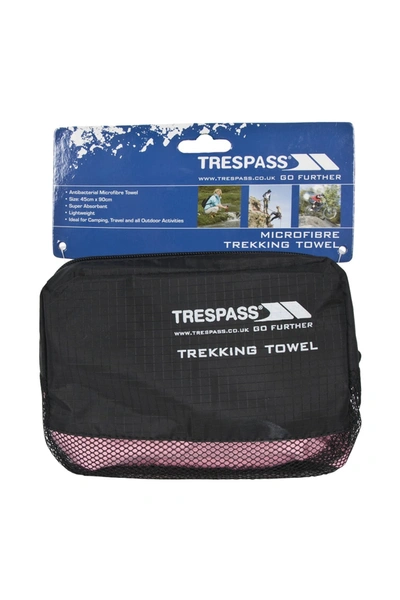 Trespass Soaked Anti-bacterial Sports Towel (pink) (one Size)