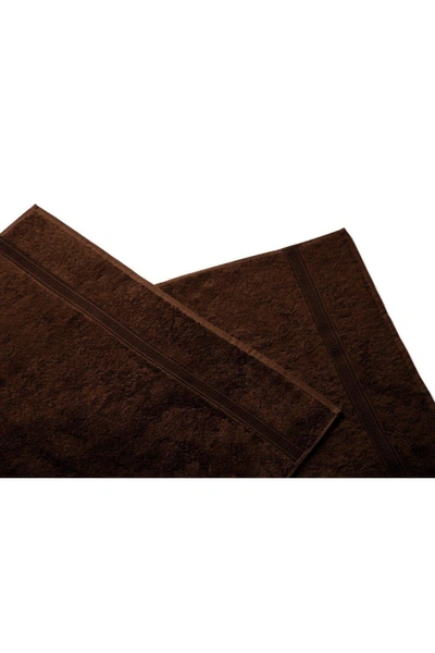 Belledorm Hotel Madison Bath Sheet (chocolate) (one Size) In Brown