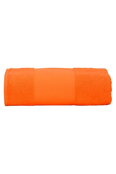 A&r Towels Print-me Big Towel (bright Orange) (one Size)
