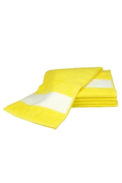 A&r Towels Subli-me Sport Towel (bright Yellow) (one Size)