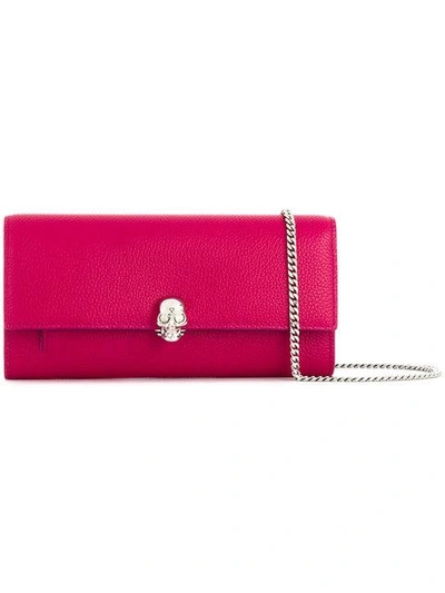 Alexander Mcqueen Skull Chain Wallet