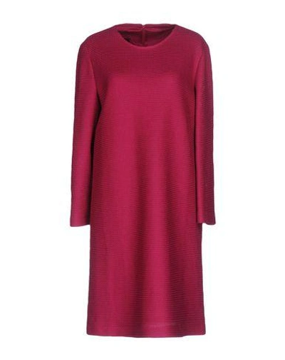 Boutique Moschino Knee-length Dress In Garnet