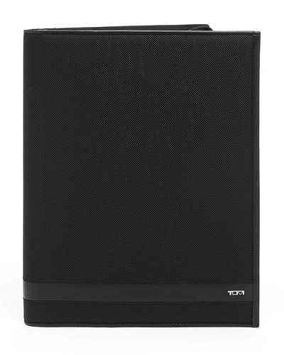 Tumi Zip-around Letter Pad In Black