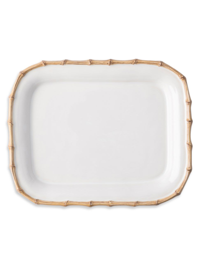 Juliska Bamboo Small Rectangle Platter In Natural