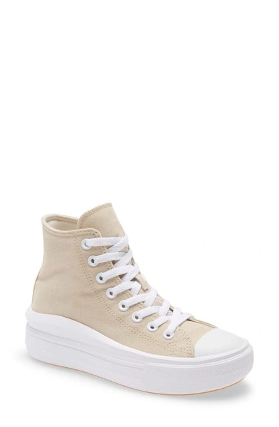 Converse Chuck Taylor® All Star® Move High Top Platform Sneaker In Farro