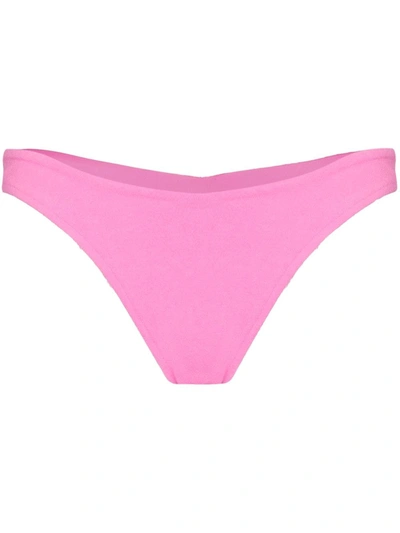 Frankies Bikinis X Naomi Osaka Enzo Terry Bikini Bottoms In Pink