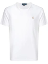 Polo Ralph Lauren Logo-embroidered Cotton-jersey T-shirt In White
