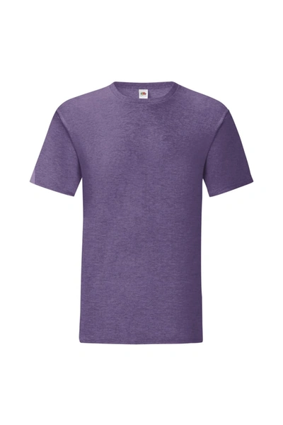 Fruit Of The Loom Mens Iconic T-shirt (heather Purple)