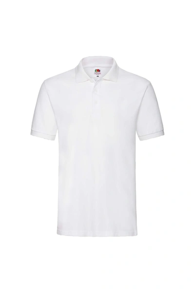 Fruit Of The Loom Ladies Lady-fit Premium Short Sleeve Polo Shirt (white)