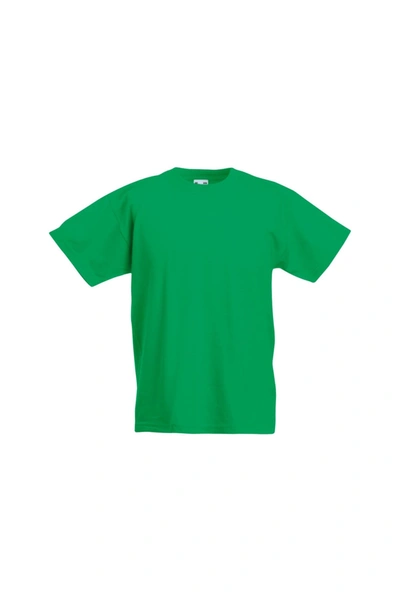 Fruit Of The Loom Childrens/teens Original Short Sleeve T-shirt (kelly Green)