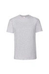 Fruit Of The Loom Mens Ringspun Premium T-shirt (heather Gray) In Grey